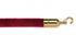 Crowd Control Barrier Stanchions Velour Rope 1.5" Diameter Snap Ends-QS