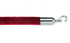Crowd Control Barrier Stanchions Velour Rope 1.5" Diameter Snap Ends-QS