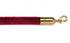 Crowd Control Barrier Stanchions Velour Rope 1.5" Diameter Snap Ends-QS