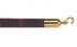 Crowd Control Barrier Stanchions Velour Rope 1.5" Diameter Snap Ends-QS