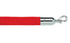 Custom | Crowd Control Barrier Stanchions Velour Rope 1.5" Diameter Snap Ends-QS