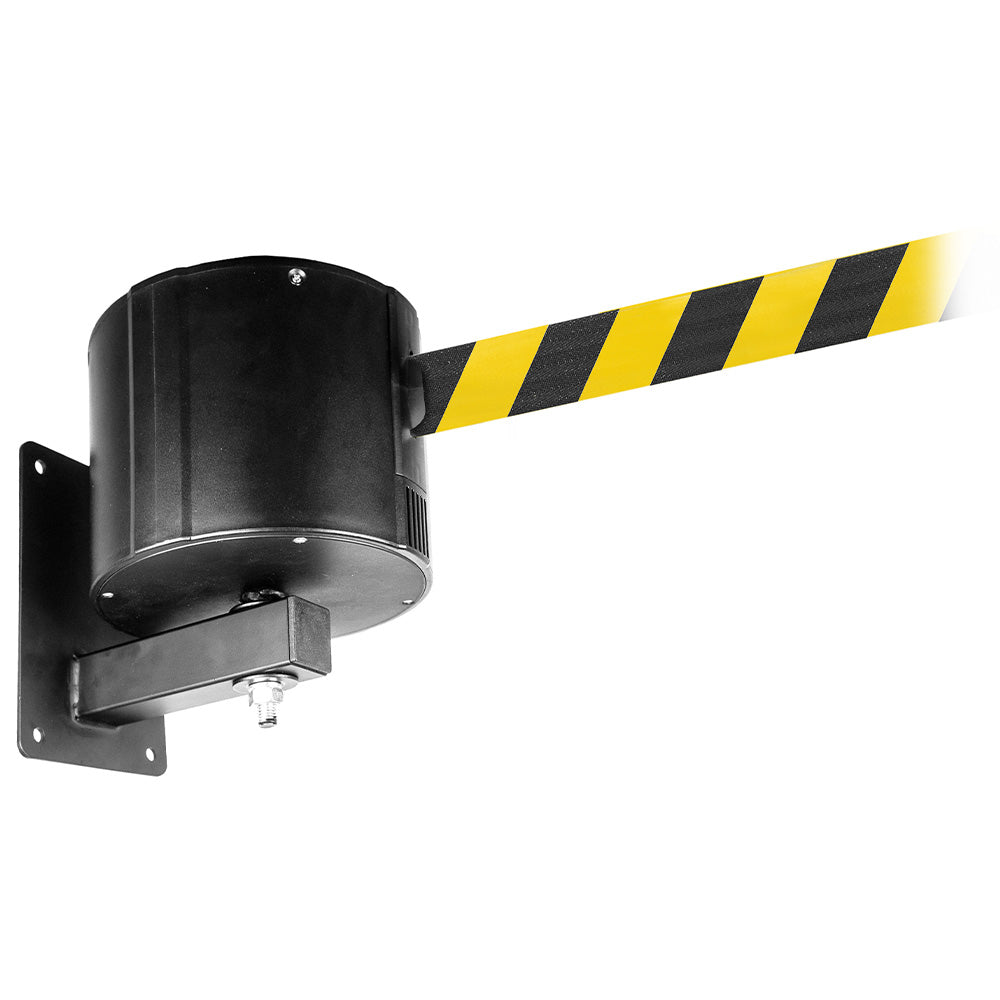 WallPro 750 wall mounted retractable belt barrier unit