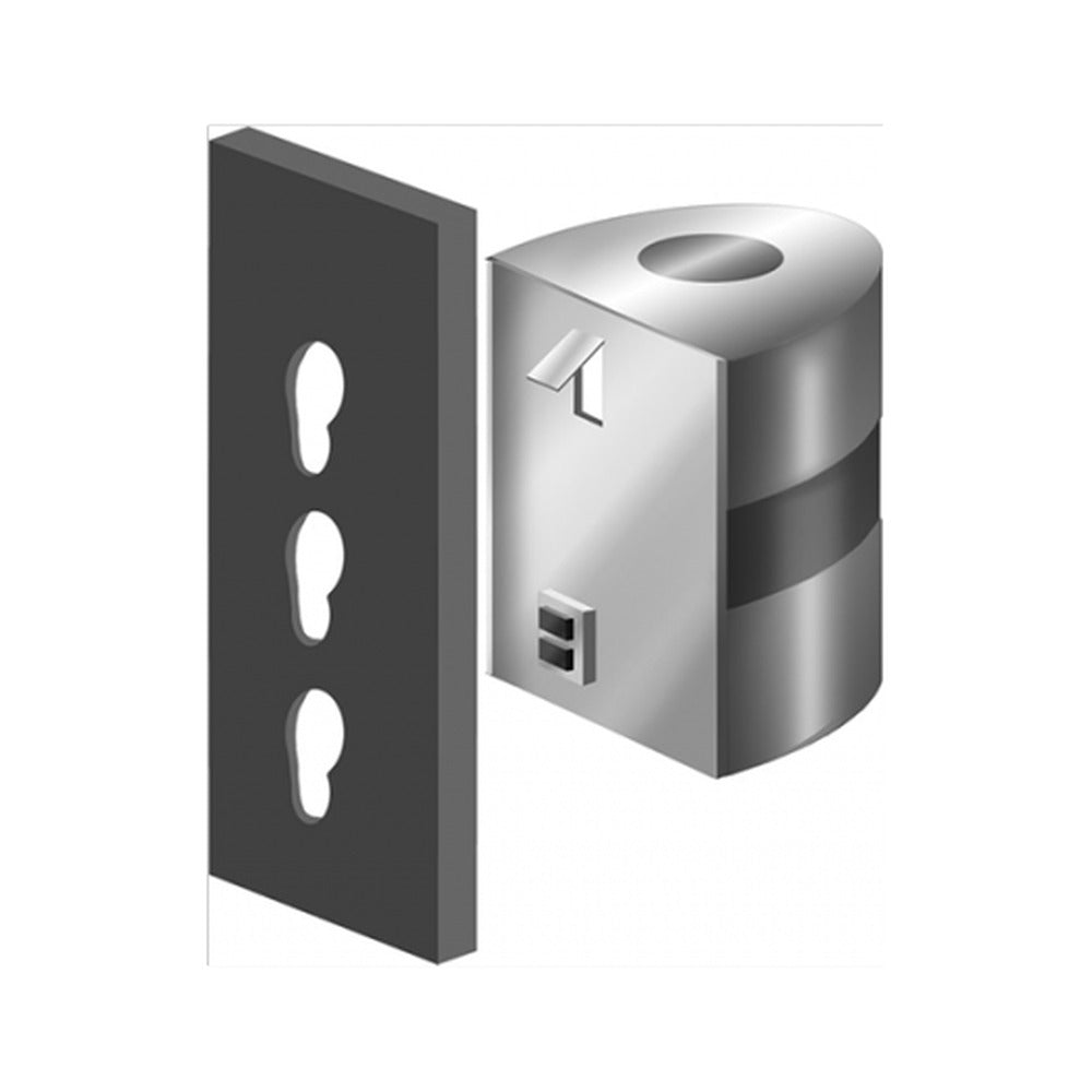 Warehouse rack mount for WallPro and WallMaster wall units