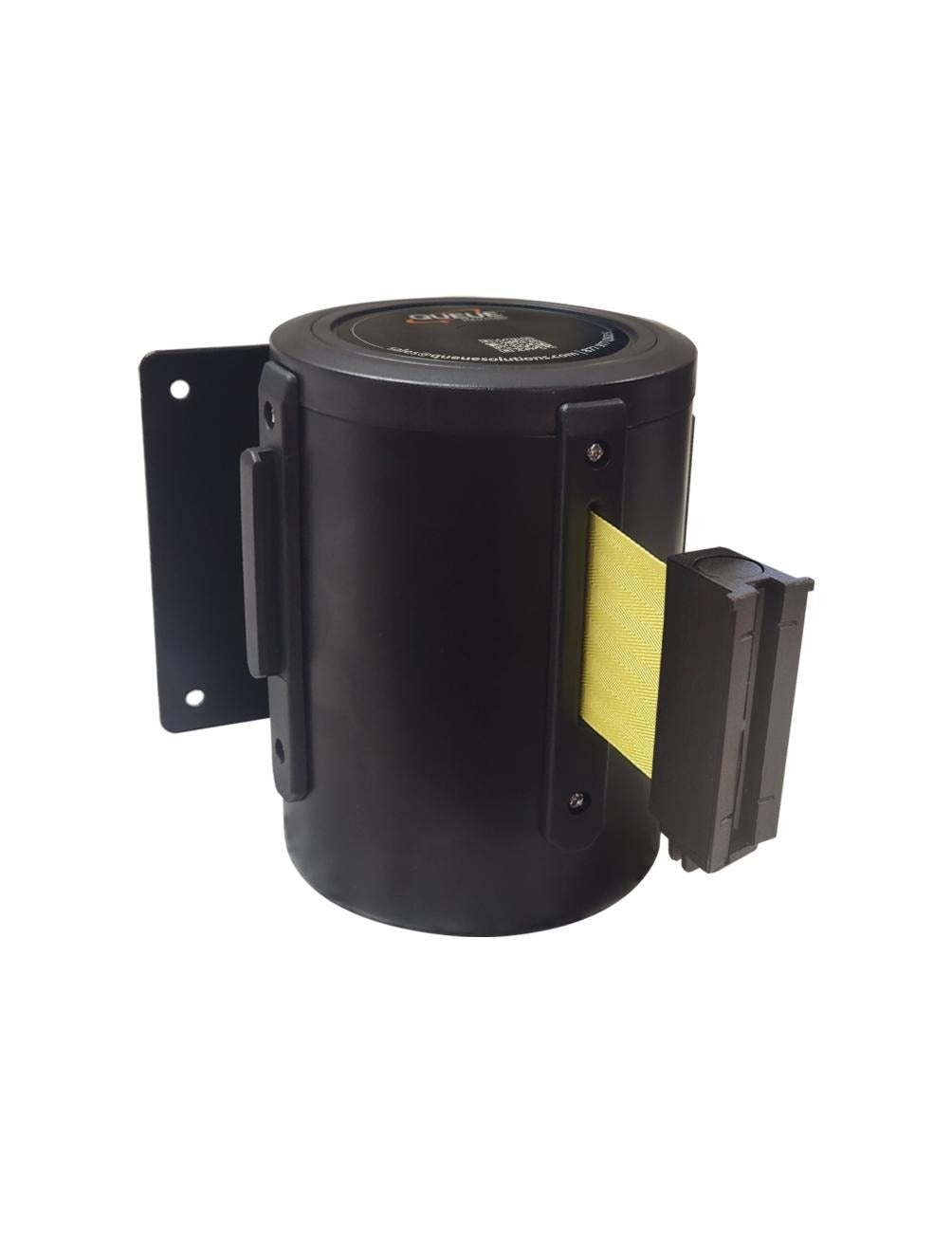 WallMaster WM450 retractable belt unit, Black finish