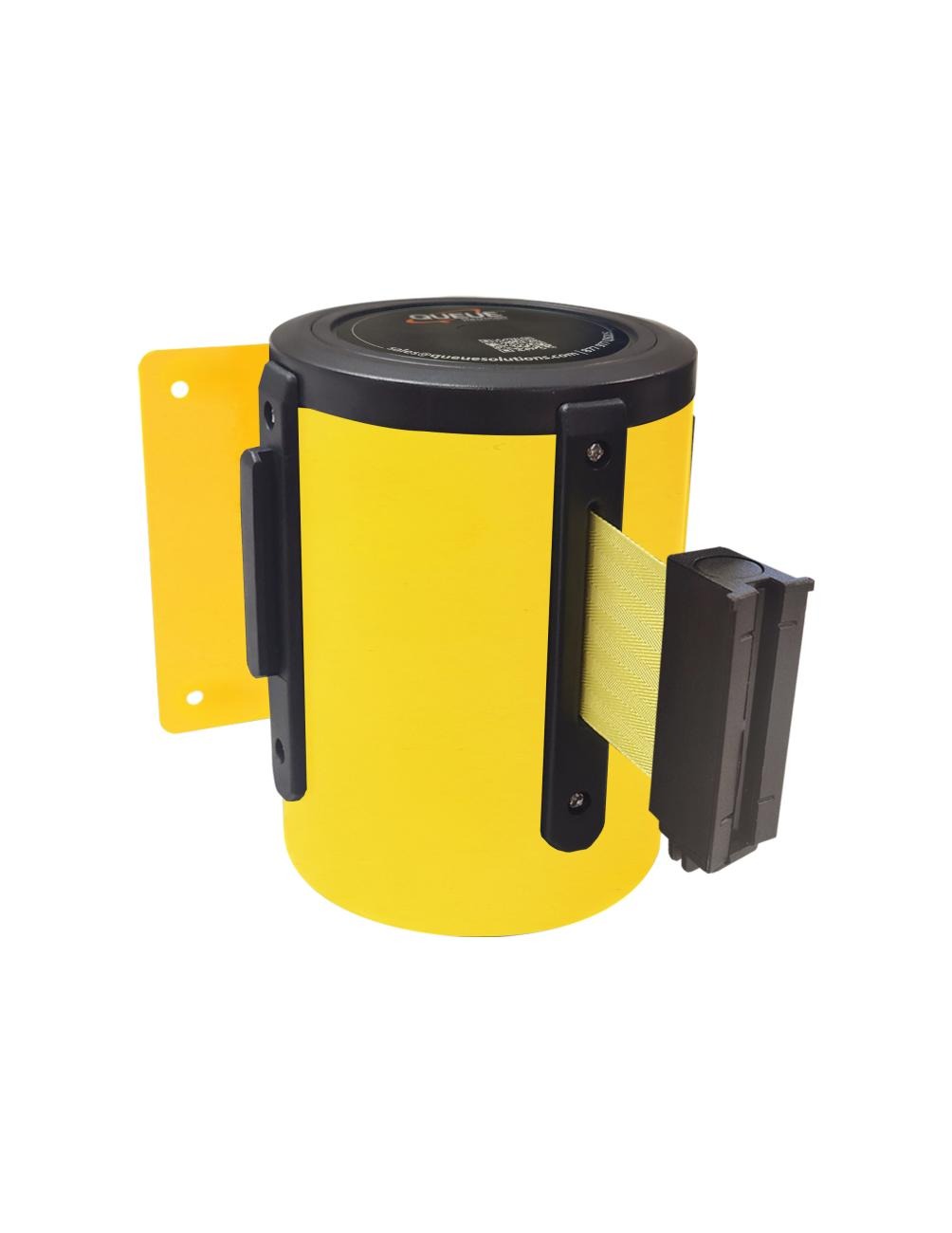WallMaster WM450 retractable belt unit, Yellow finish