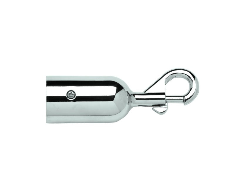 Crowd Control Barrier Stanchions 1.5" Rope Snap End- TheCrowdController.com
