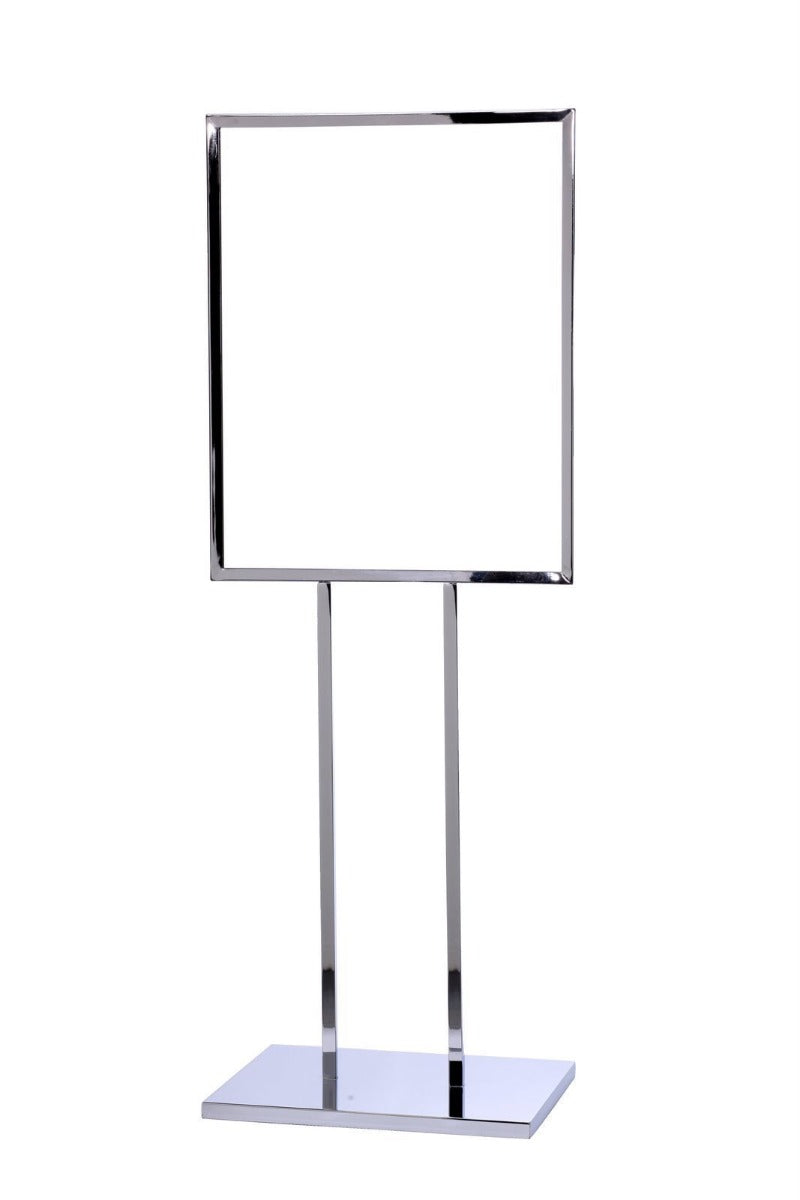 Crowd Control 22 x 28 Single Frame Flat Base Poster Stand- TheCrowdController.com