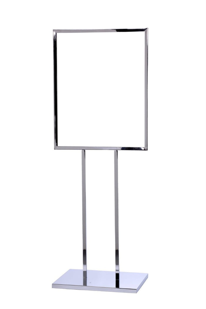 Crowd Control 22 x 28 Single Frame Flat Base Poster Stand