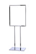 Crowd Control 22 x 28 Single Frame Flat Base Poster Stand- TheCrowdController.com