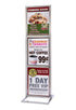 Crowd Control 22 x 28 Triple Frame Poster Stand- TheCrowdController.com