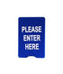 Barriers Stanchions Acrylic Sign Insert for Bullet Bracket - The Crowd Controller