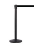 Barriers Stanchions QueueMaster 550 Black - 8.5' Belt - The Crowd Controller