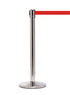 Barriers Stanchions QueueMaster 550 Polished Stainless - 8.5' Belt - The Crowd Controller