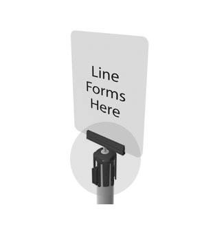 BRACKET-HDSC-33 Sign Bracket and Heavy Duty Adapter Combo - The Crowd Controller