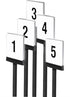 Cashier Station Lights | White Frameless Panel - The Crowd Controller