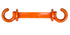 Crowd Control C Hooks for 2" Plastic Barrier Stanchions - The Crowd Controller