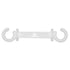 Crowd Control C Hooks for 2.5" For Plastic Barrier Stanchions - The Crowd Controller