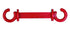 Crowd Control C Hooks for 3" For Plastic Barrier Stanchions - The Crowd Controller
