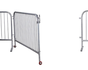 Crowd Control Barrier Stanchions CrowdMaster™ Barricade Long Gate - TheCrowdController.com