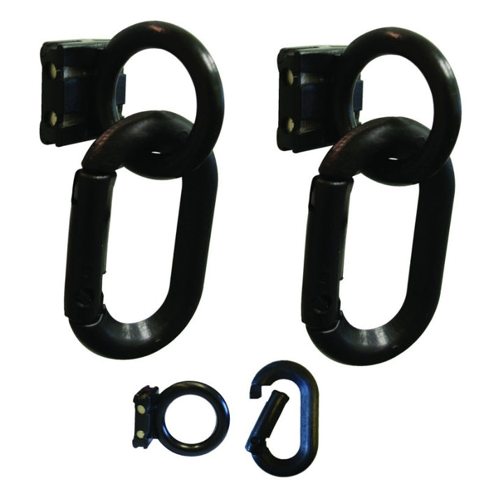 Crowd Control Magnet Ring and Carabiner Kit For Barrier Stanchions