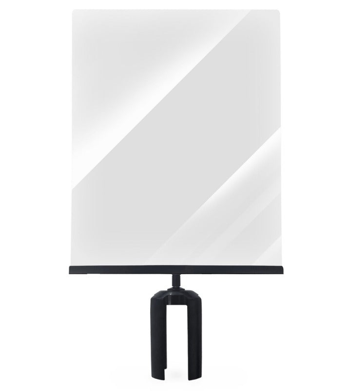 Barriers Stanchions Paper Sign Holder - The Crowd Controller
