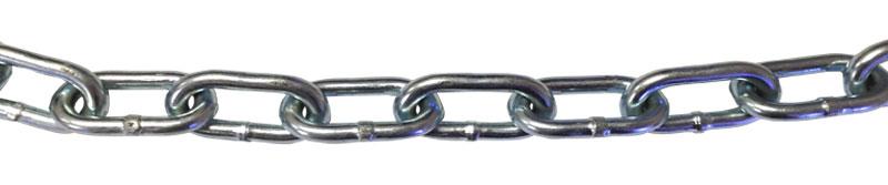 Crowd Control Barrier Stanchions Polished Stainless Steel Chain 3/16" for welded links - TheCrowdController.com