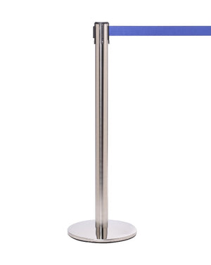 Barrier Stanchion QueuePro 250 with 11 Ft Belt- The Crowd Controller - TheCrowdController.com