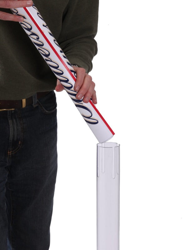 Barriers Stanchions QueuePro Clear - 11 FT Belt- The Crowd Controller