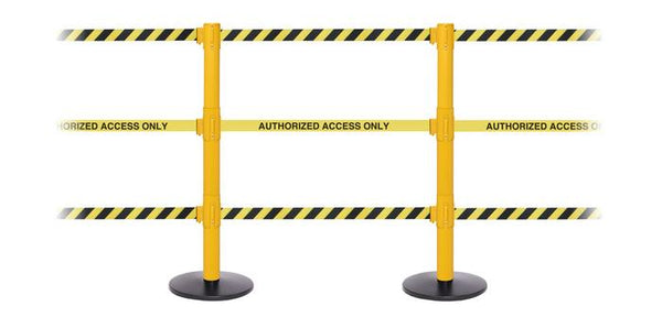 Barriers Stanchions SafetyPro Triple - TheCrowdController.com