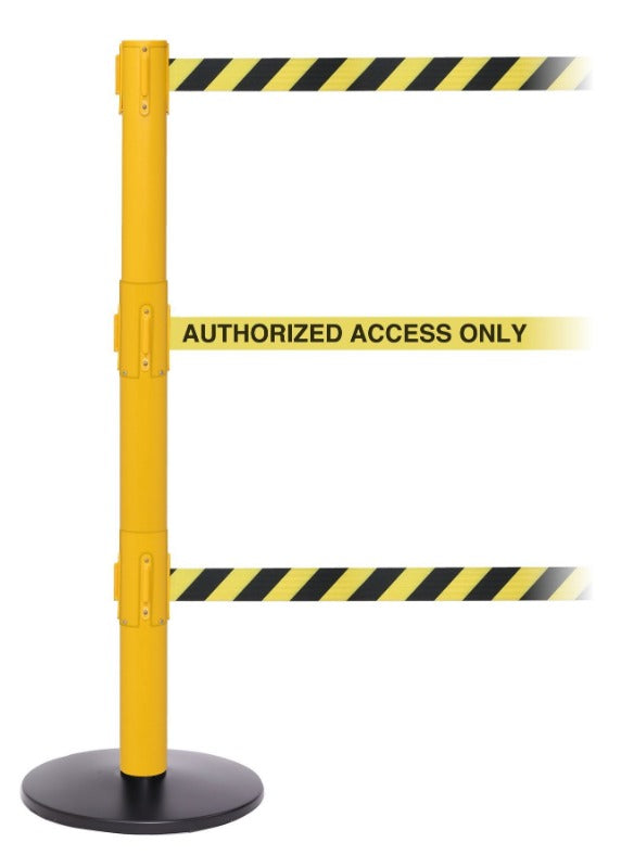 Barriers Stanchions SafetyPro Triple - TheCrowdController.com