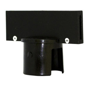 Crowd Control Barrier Stanchions Sign Adapter For 2 Plastic Stanchions - TheCrowdController.com