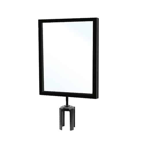 Sign Holder and Heavy Duty Adapter Combo for Tensabarrier - The Crowd Controller