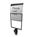 Sign Holder and Heavy Duty Adapter Combo for Tensabarrier - The Crowd Controller