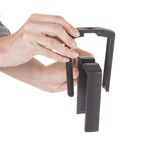 Sign Holder For Plastic Stanchions Barriers - US-Weight - The Crowd Controller