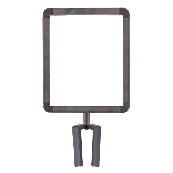 Sign Holder For Plastic Stanchions Barriers - US-Weight - The Crowd Controller