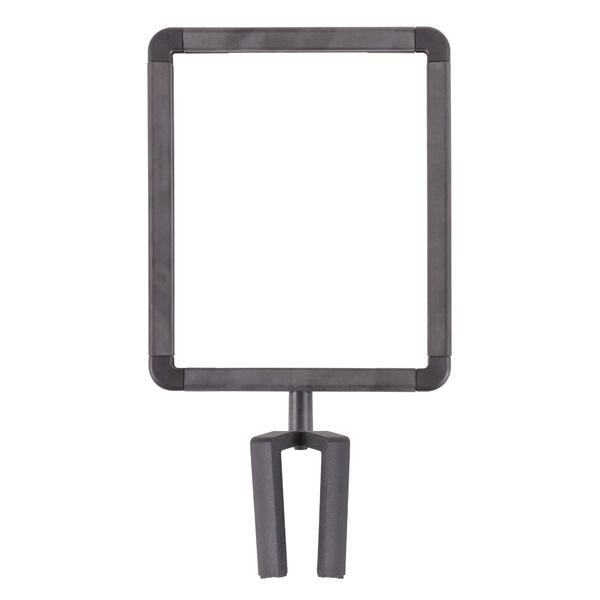 Sign Holder For Plastic Stanchions Barriers - US-Weight