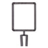 Sign Holder For Plastic Stanchions Barriers - US-Weight - The Crowd Controller