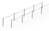 Stainless Steel Outdoor Loop Post Fixed Mounted - The Crowd Controller
