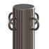 Stainless Steel Outdoor Loop Post Fixed Mounted - The Crowd Controller