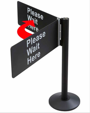 Stanchions Swing Gate For Crowd Control and Security - The Crowd Controller