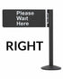 Stanchions Swing Gate For Crowd Control and Security - The Crowd Controller
