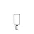Barriers Stanchions Standard Vertical Frame with Adapter For Belt - The Crowd Controller