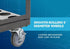 Storage and Transportation Cart for Steel Stanchions Barriers - The Crowd Controller