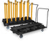 Barriers Stanchions Vertical Cart- TheCrowdController.com