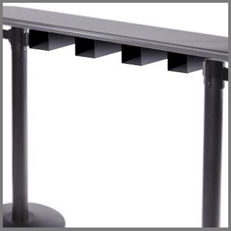 Barriers Stanchions Writing Table- The Crowd Controller
